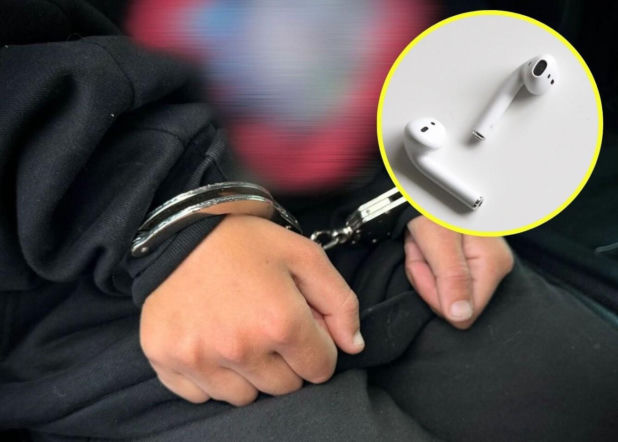 Zabrali porzuconą torebkę w cukierni. Przez słuchawki ukryte w środku mogą teraz trafić do więzienia!