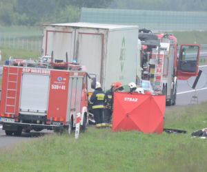 Wypadek śmiertelny na A1 koło Świecia