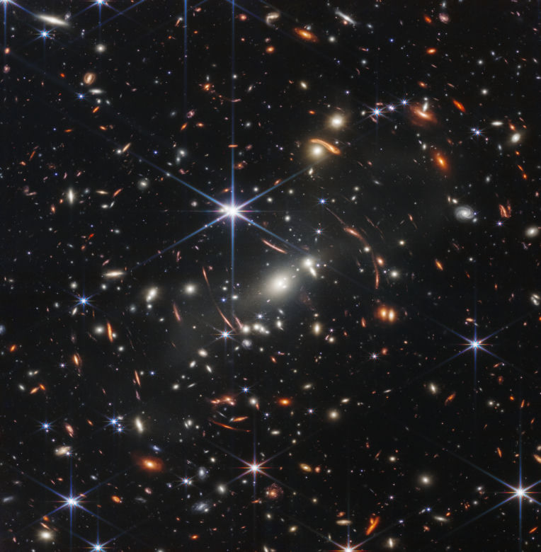 SMACS 0723, znane jako Pierwsze Głębokie Pole Webba, NASA, ESA, CSA i STScI 