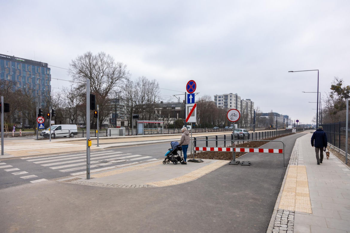 Tramwaj na Kasprzaka w Warszawie