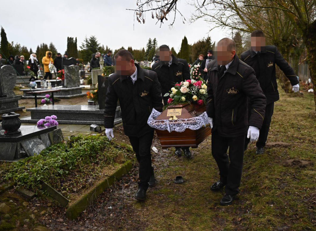 Pogrzeb Ewy Orłowskiej w Starogardzie Gdańskim. Zginęła z ręki kochanka