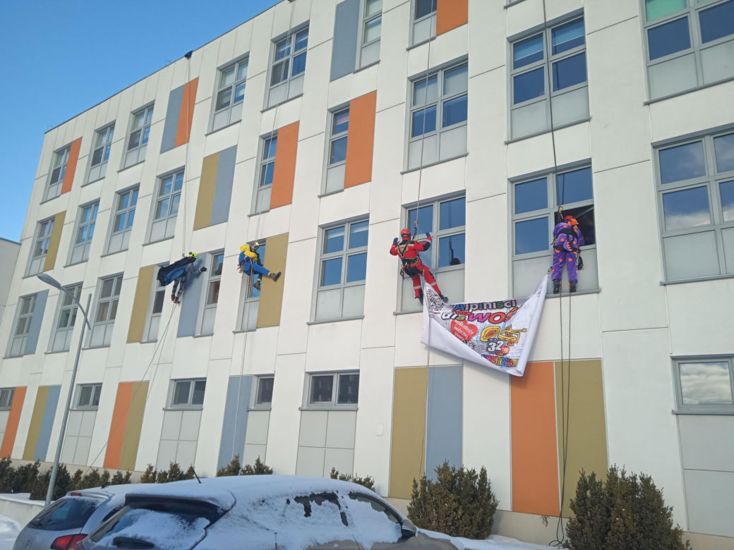 Alpiniści dla WOŚP. Olsztyn 2024