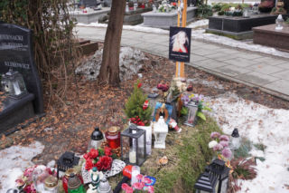 Grób Katarzyny Stoparczyk na Powązkach w Warszawie