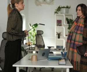 Barwy szczęścia odc. 3389. Regina (Kamila Kamińska), Ola (Michalina Robakiewicz)