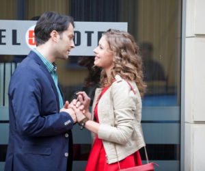 HOTEL 52, odc. 76. Sara (Klaudia Halejcio), Tomasz (Filip Bobek)