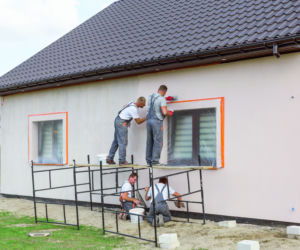 Układanie tynku
