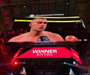Damian Knyba posłał na deski Andy’ego Ruiza Jr. w Newark
