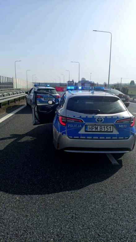 Policja sprawdza auto Gersdorf