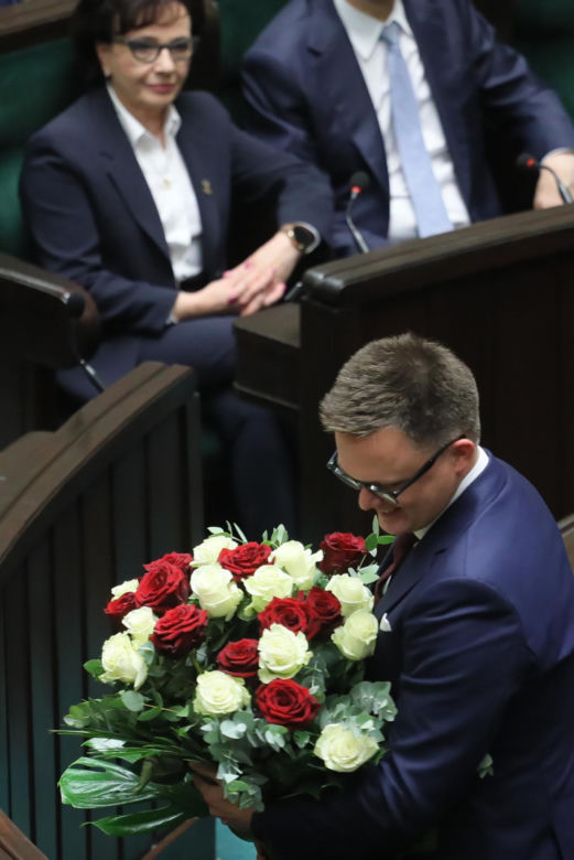 Szymon Hołownia nowym marszałkiem Sejmu