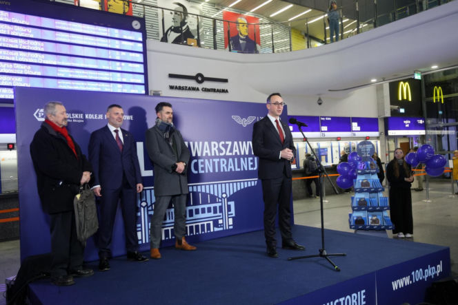 50. urodziny Dworca Warszawa Centralna