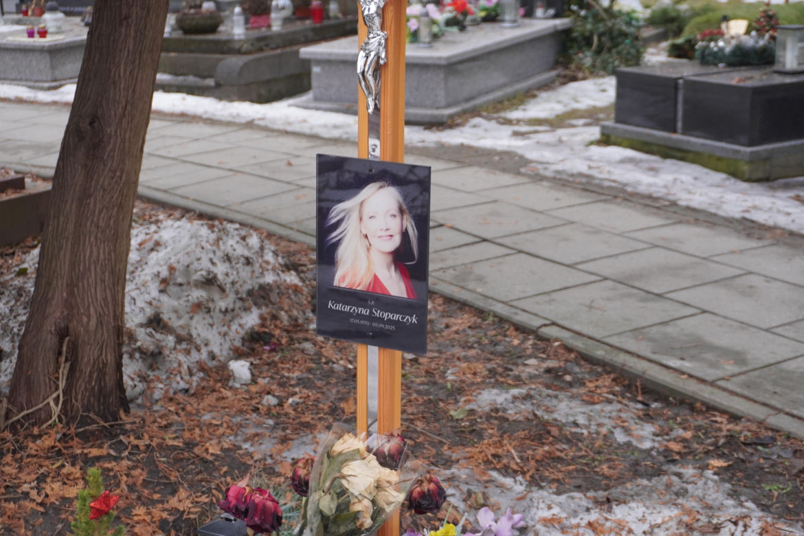 Grób Katarzyny Stoparczyk na Powązkach w Warszawie