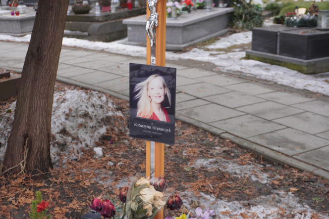 Grób Katarzyny Stoparczyk na Powązkach w Warszawie