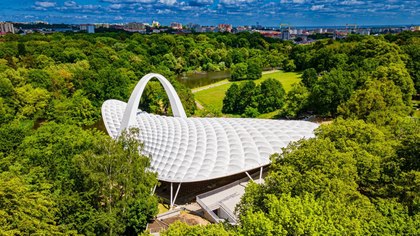 Modernizacja Teatru Letniego w Szczecinie - czerwiec 2022