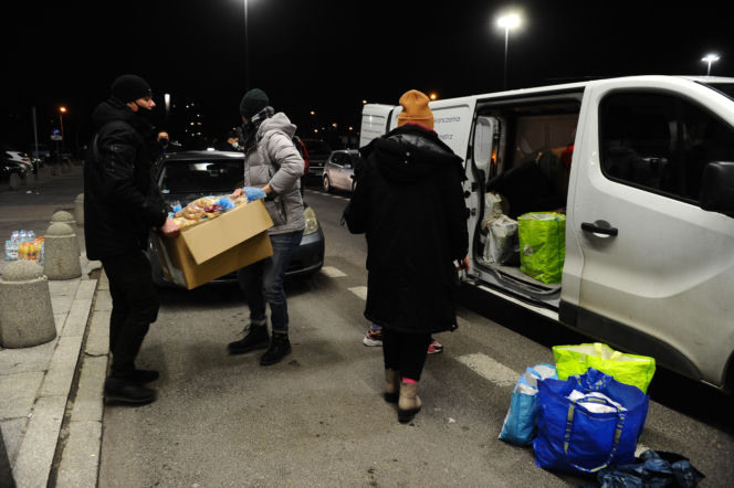 Warszawa w pierwszych dniach po rosyjskiej inwazji na Ukrainę