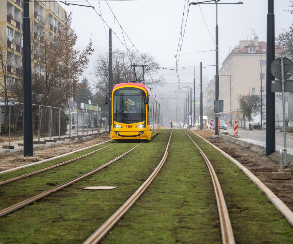 Więcej tramwajów na Rakowieckiej w Warszawie. Będą też dodatkowe kursy na Sielce