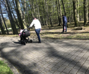 Katowice: Tłumy w Parku Kościuszki. Mieszkańcy ruszyli na spacery
