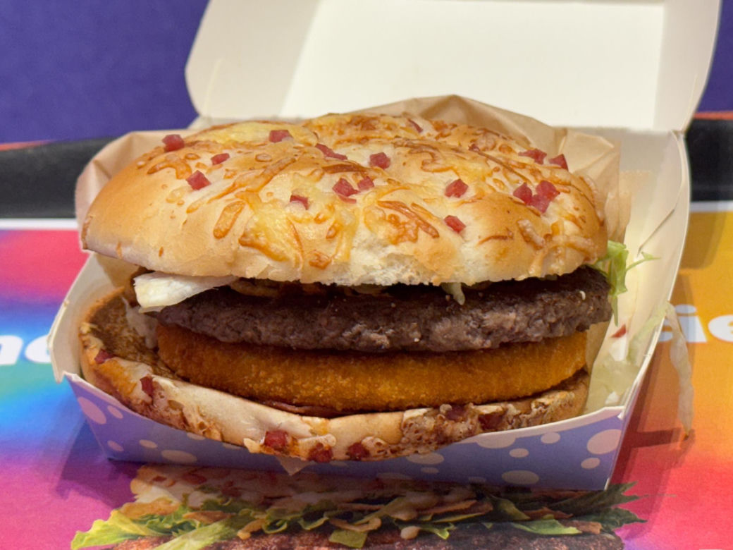 Taki widok na premierze Burgera Drwala w McDonalds. Wielkie zaskoczenie.