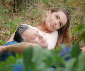 Pierwsza miłość. Natalia (Katarzyna Sowińska), Artur (Łukasz Płoszajski)
