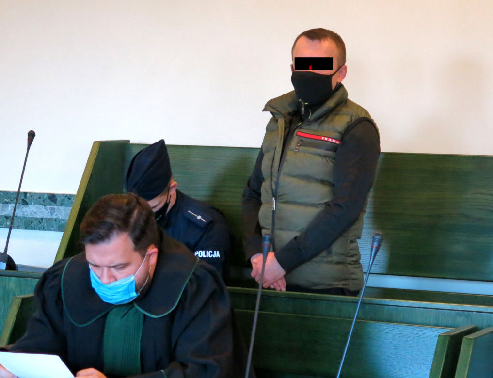 Sąd Rejonowy w Białymstoku. Rafał K. (39 l.) oskarżony o czynną napaść na policjanta