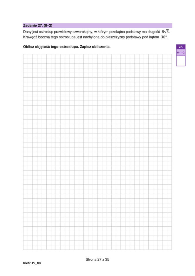 Matura 2026 z matematyki: arkusze CKE, poziom podstawowy [Formuła 2023] 05.05.2026