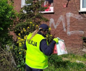 Szczecińscy policjanci umilili urodziny 12-letniej Ani
