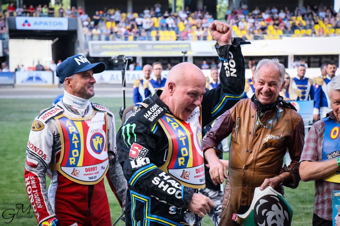 Weterani Apatora Toruń i Polonii Bydgoszcz znów ścigali się na torze. Za nami Derby Pomorza i Kujaw 2019