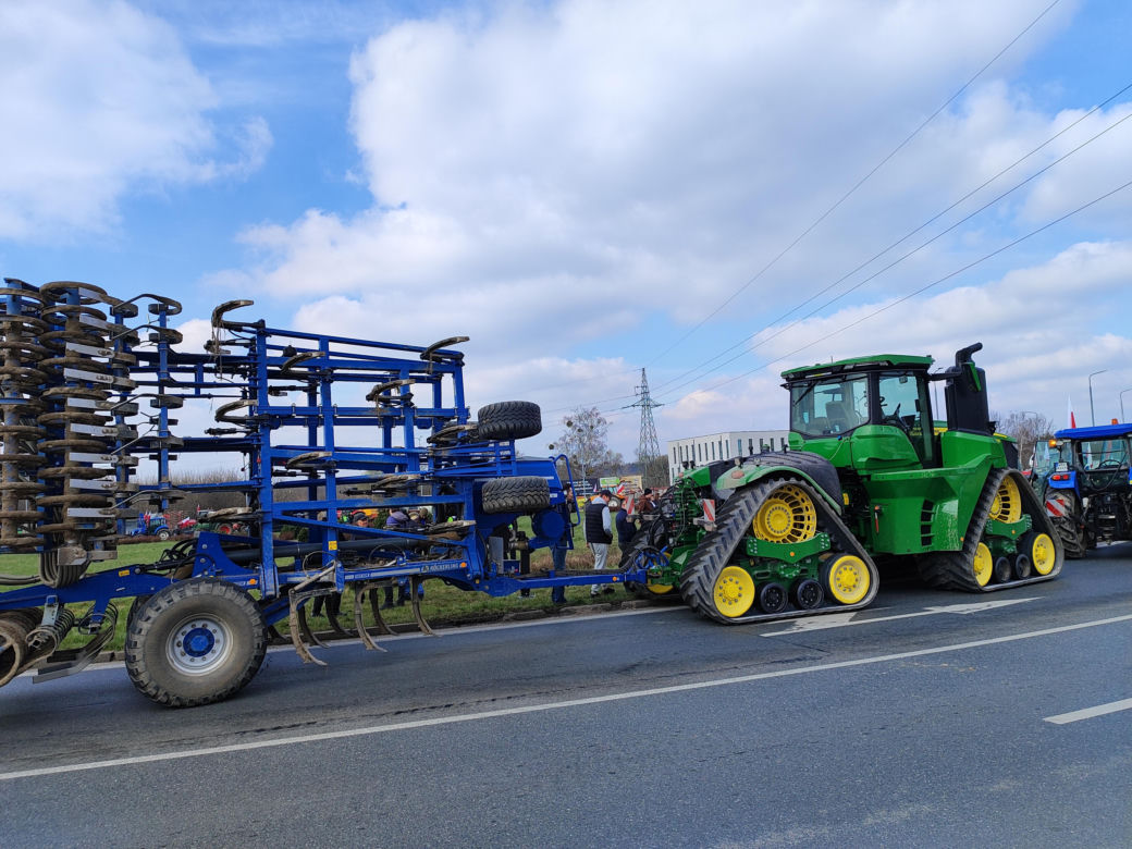 Protest rolników w Radomiu 20 marca