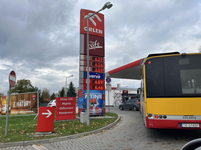 Ceny paliw w Świętokrzyskiem 26 października 2023 roku