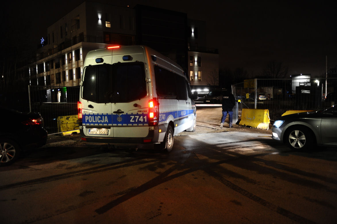 Tajemnicza akcja policji na Wilanowie