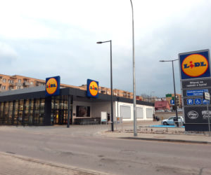 Nowy Lidl w Białymstoku na Wysokim Stoczku - ul. Antoniuk Fabryczny