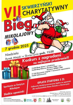 Skwierzyński Bieg Mikołajkowy