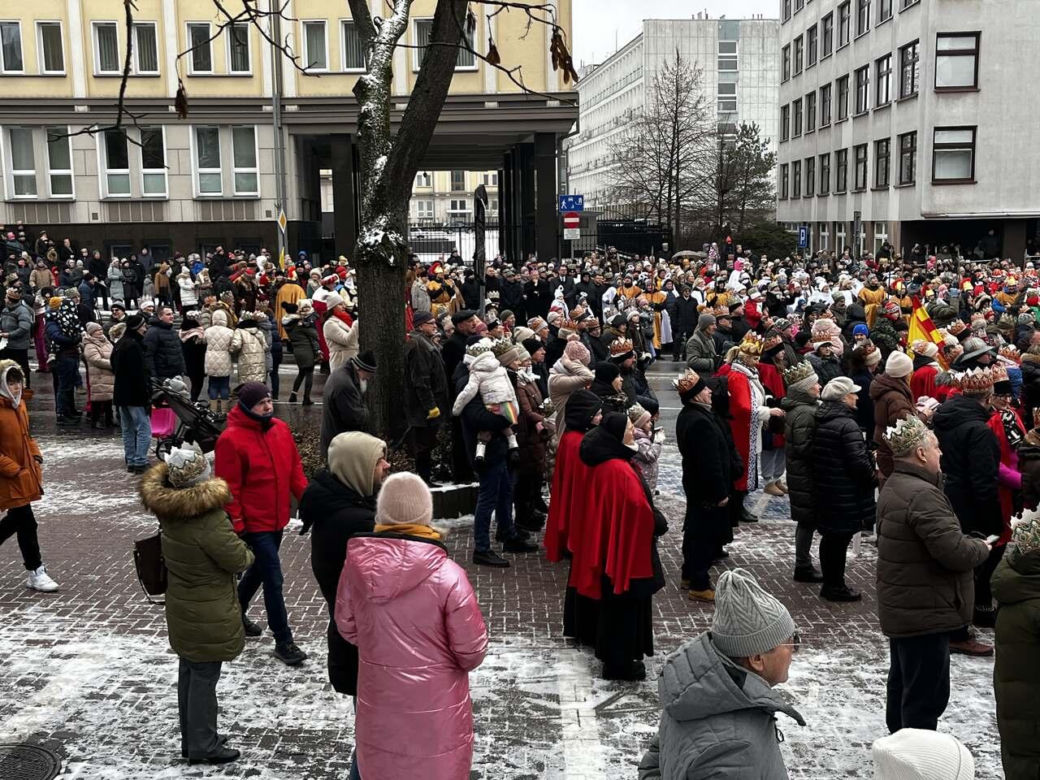 Orszak Trzech Króli 2025 na ulicach Białegostoku