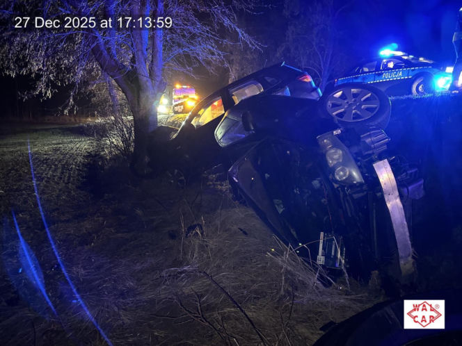 Wypadek w powiecie kłobuckim