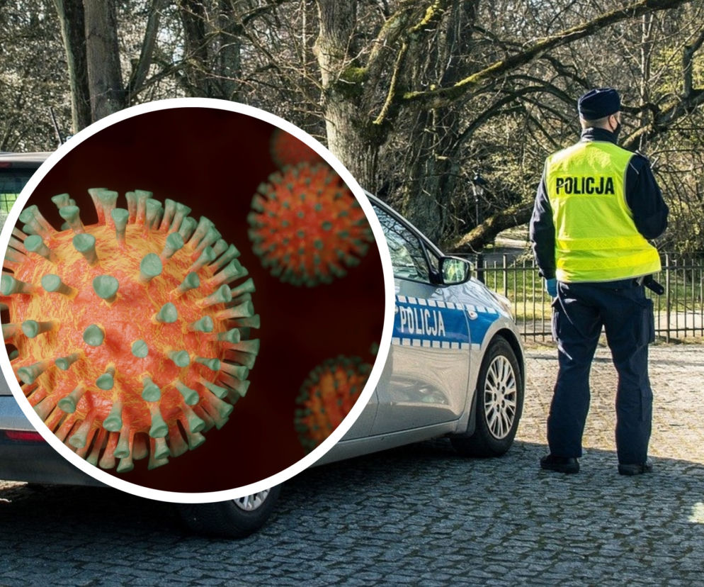 Słupsk: Jednostkę specjalną policji zaatakował koronawirus