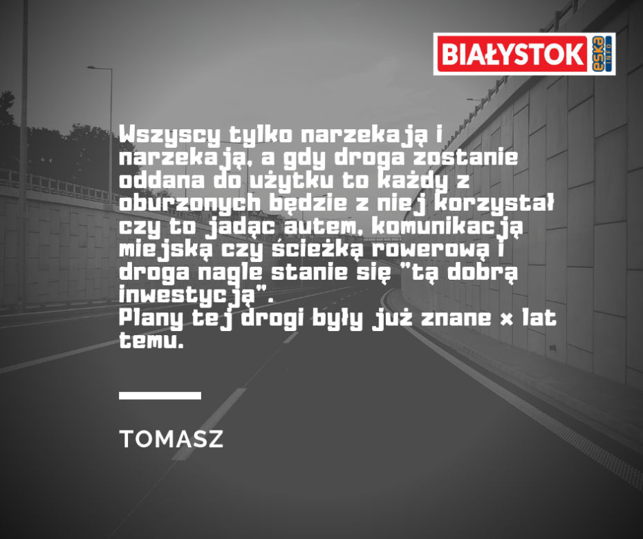 Trasa Niepodległości. Komentarze Internautów