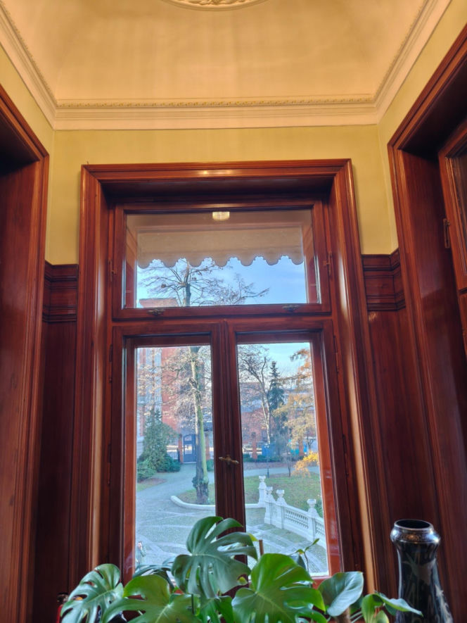 Sypialnia Leonii Poznańskiej w Pałacu Poznańskich po renowacji