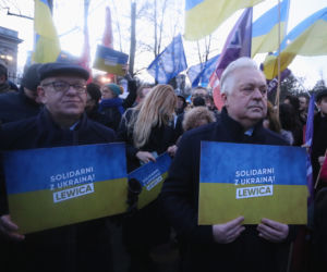 Kijów-Warszawa jedna sprawa. Kolejny protest pod ambasadą Rosji
