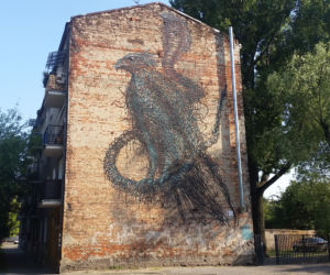 Mural przy ul. Bliskiej