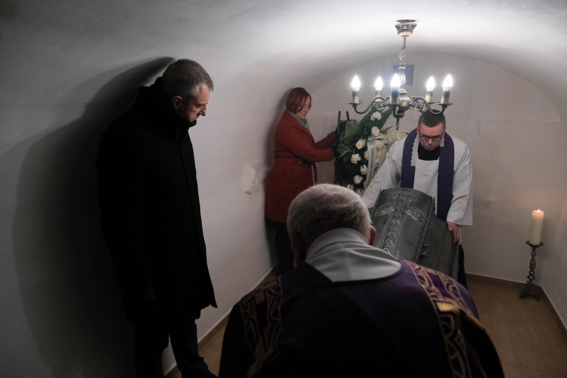 Ponowne uroczystości pogrzebowe bp. Stefana Wierzbowskiego w Górze Kalwarii