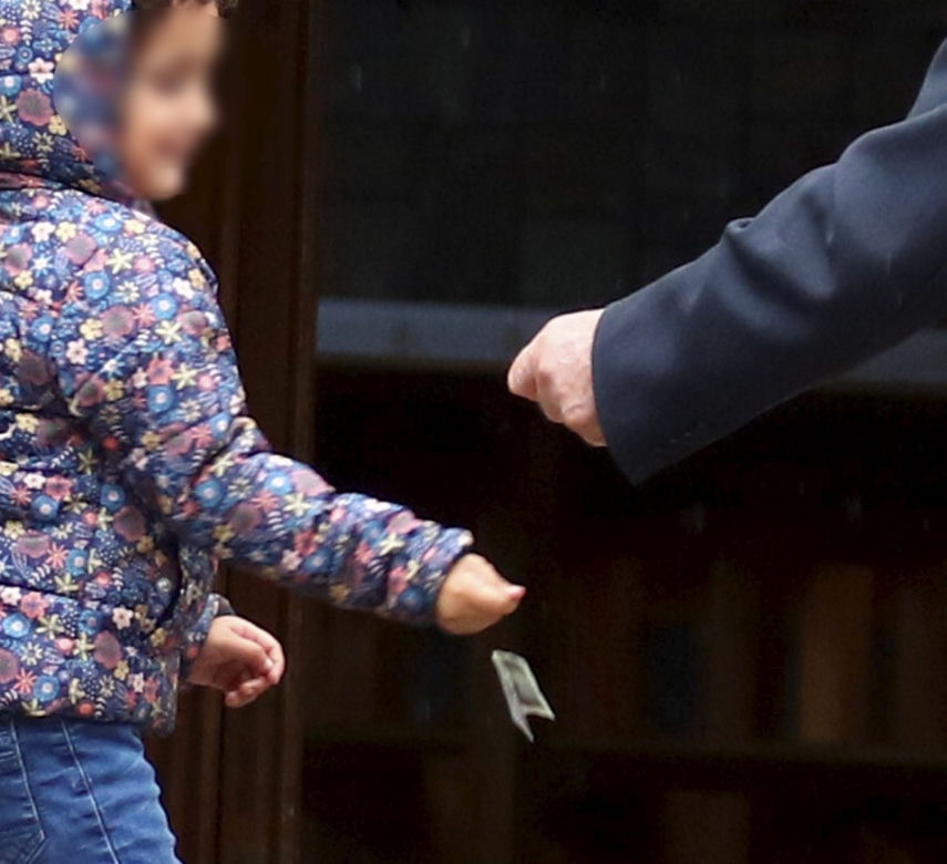Lech Wałęsa na niedzielnej mszy