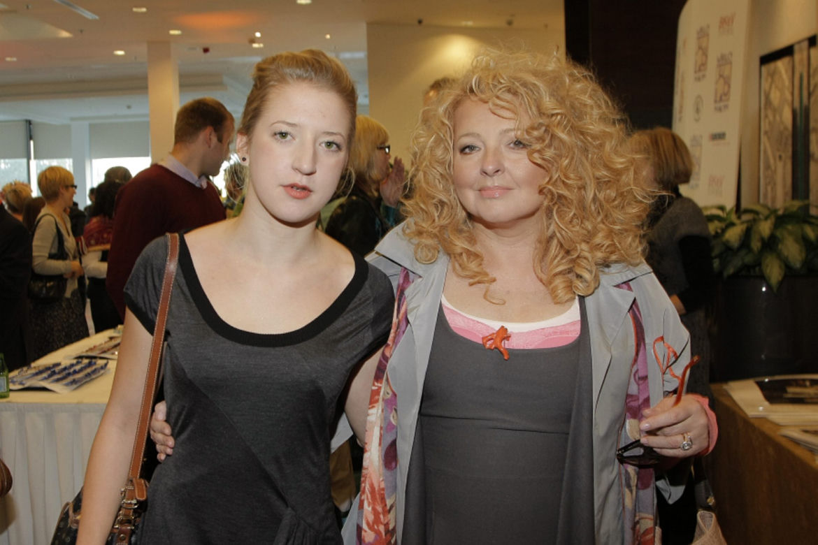 Lara Gessler z rodziną