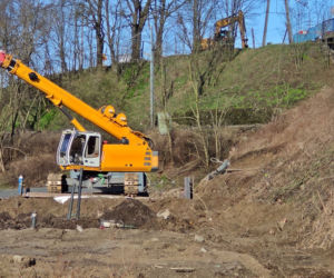 Budowa węzła Granitowa - marzec 2020