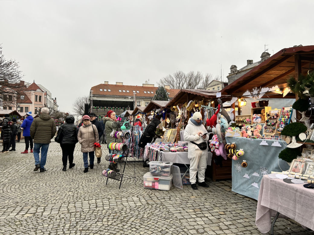 Jarmark świąteczny w Koninie