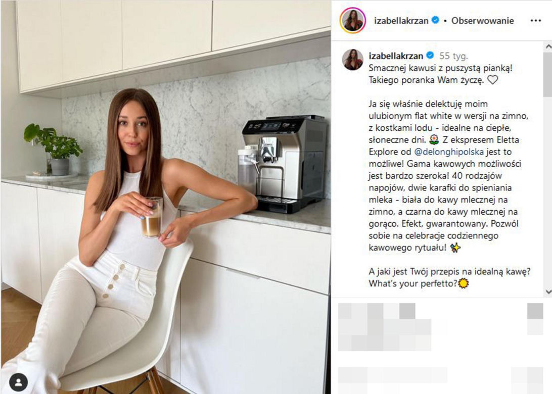 Tak mieszka Izabella Krzan 