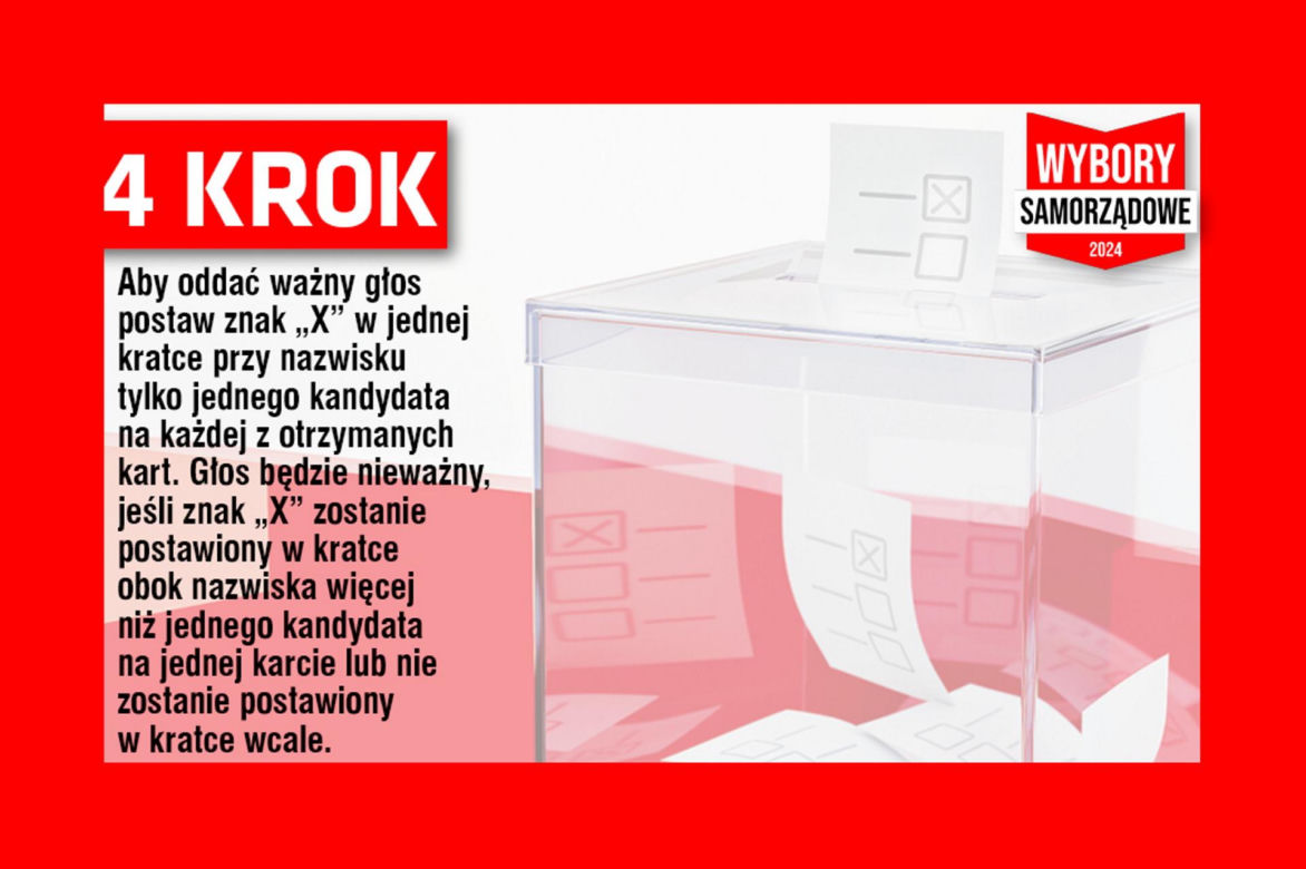 Tak zagłosujesz w wyborach samorządowych - 5 kroków! 
