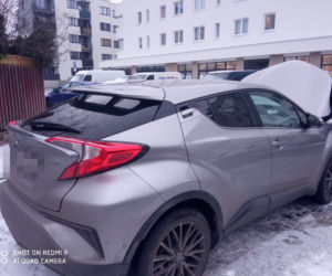 Toyota C-HR skradziona we Włoszech