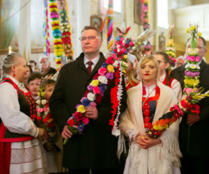 Obchody Niedzieli Palmowej w Lysych