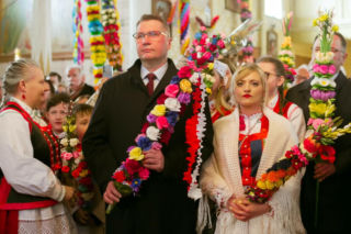 Obchody Niedzieli Palmowej w Lysych