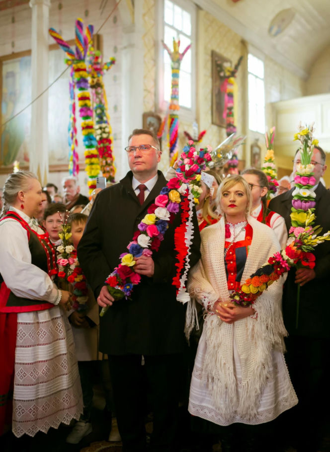 Obchody Niedzieli Palmowej w Lysych