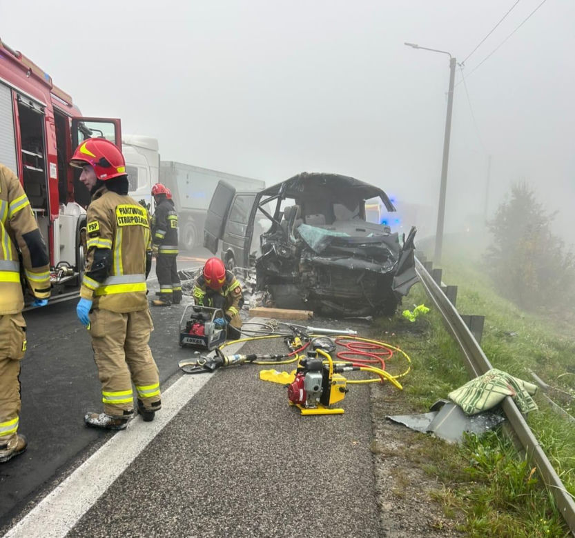 Śmiertelny wypadek w Woli Jachowej